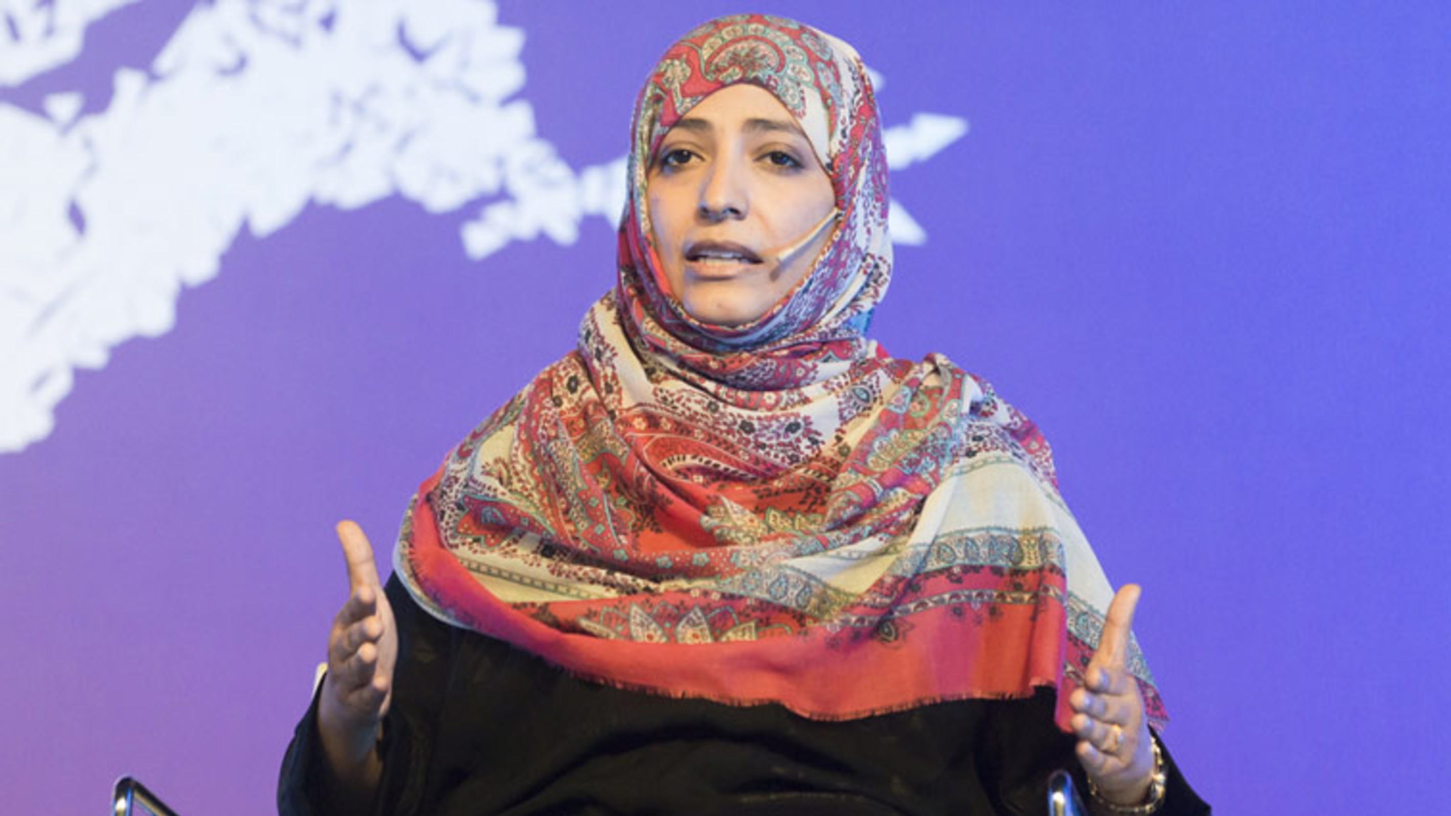 حوار الناشطة الحائزة على جائزة نوبل للسلام توكل كرمان مع موقع الجزيرة نت 